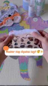 Sumimo Baby Eye Mask Penutup Pelindung Mata Bayi Berjemur