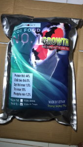 Thức ăn cá KOI tăng trọng nhanh tiêu hóa tốt No.1 Growth loại 5kg size L.