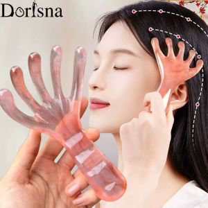 Dorisna Extra Large 5-Claw Scalp Massage Comb Handheld Head Shoulder and Neck Meridian Massager SPA for Deep Relaxation