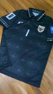 kaos jersey kiper Indonesia 2025 jersey sepak bola fullpatch print bahan embos topo