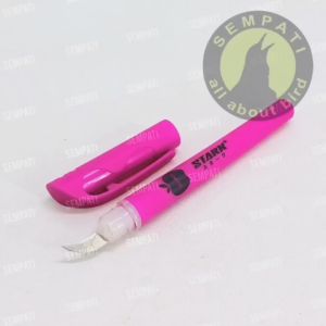 SEMPATI Pisau Raut Rautan Jalu Ayam Laga Jago Aduan Petarung Jantan Bangkok Pena Bolpen Bolpoin Pisau Serut Peruncing Peraut Taji Jalu Kaki Ayam Tajam Kuat