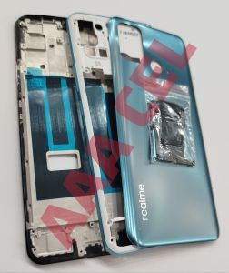 KESING CESING BACKDOOR+BEZZEL+FRAME TATAKAN LCD+RING KAMERA REALME C17/7i