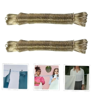 20m Laundry Drying Line Strong Clothesline Rope Non Perforated For Laundry Drying Use