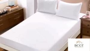 3 in 1 Bedsheet fully garterized plain white hotel quality pure cotton soft breathable durable with 2pcs pillowcases