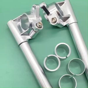 แฮน SRX CNC ใส่แกนเดิมKR (แกน33mm.)พร้อมปอกสวม 4ชิ้น ขนาด31mm./26mm. ใส่แกนSONIC / LEO