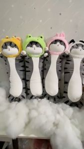 Thú nhồi bông mèo hoàng thượng cosplay form dài - Size từ 65cm đến 110cm- Quà tặng gấu bông mèo nhồi bông dễ thương - Gối ôm mềm mịn cho bé.