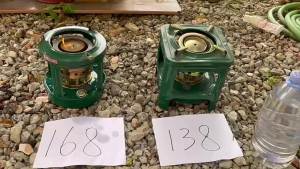 8 Wick Oil Heater Stove Portable Mini Camping Cooker Dual Heating Cooking Outdoor Gear for Backpacking Winter Adventure Kit