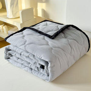 Washable Cotton Air Conditioner Quilt Single Dormitory Summer Core Double Person Can Be Washed Machine Thin Summer Quilt Nap Quilt