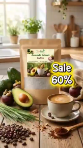 AVOCADO EXCTRACT COFFEE 205g - Natural Fat Burn Coffee Drink