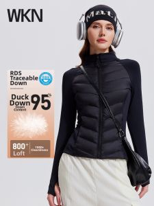 COSLEAF | Lightweight Warm Goose Down Jacket Outerwear