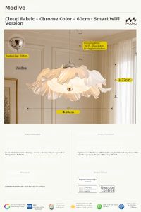 FANCY LAMP CLUB | Modern French Cream Style Eye-Protection Dining Chandelier