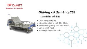 -Giường bệnh đa năng kết hợp xe lăn GB-C31 GIÁ RẺ NHẤT TPHCM