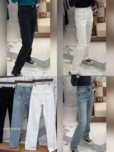 High Waist Wide Leg Cotton Stretch Denim Jeans Slimming Straight Leg Pants Elastic Loose Fit Fall Season New Arrival