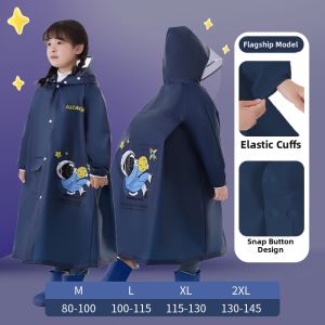 RAINCATO | Rainproof School Raincoat with Backpack Space