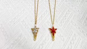 Takara Tomy | Arwen Evenstar Vòng Cổ Pha Lê Vintage Hợp Thời Trang Phim Ngoại Vi Quyến Rũ Mặt Dây Chuyền Nữ Và Bé Gái Cosplay Phụ Kiện Món Quà Trang Sức