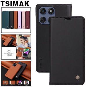 Bussiness Flip Wallet Case for Motorola Edge 40 Neo 50 Pro 60 Fusion Moto Edge 60 Edge60 Ultra Strong Magnet Leather Phone Cover