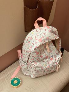 Túi Xách KT Cat Hoạt Hình Dung Tích Lớn Túi Đeo Vai Đôi Phong Cách Nhật Bản Dễ Thương Túi Học Sinh Túi Đựng Đồ Dùng Học Tập