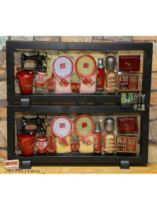 Mini Wedding Celebration Luxury Edition 9 Pieces Set Versatile Black Large Sewing Machine Simple Edition 15 Pieces Set for Home And Living Scenarios