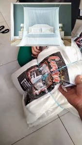 Kelambu dewasa polos anti nyamuk ukuran 180 x 200 cm model kotak gantung segi empat tanpa tiang by WULANDA BABY Bahan Alloy Tidak Panas Warna Biru Pink Ungu Putih - Lazada