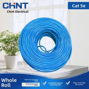 CHNT | Thickened Cat5e/Cat6 Unshielded Broadband Fiber Network Cable 100m