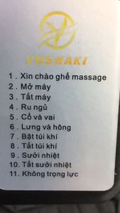 ghế massage toàn thân cao cấp ALISPORT- YJ3010 công nghệ nhật bản full túi khí bóp tay chân nhận diện điều khiển bằng dọng nói