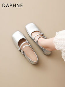 Daphne | Silver Autumn New Arrival Comfortable Mary Jane Shoes