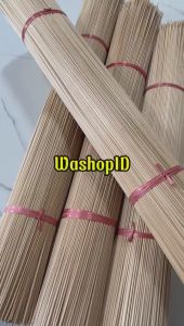 Lidi diameter 25mm isi 150 batang panjang 65cm Jeruji sangkar bambu apus NON kulitan