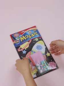 SG Ready Stock Mosaic Foam Stickers*Art and Craft*Goodie Bag*Stickers*Foam art*Mosaic art*Jigsaw puzzle*Gift