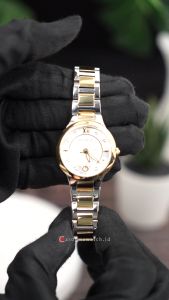 Jam Tangan Wanita BONIA B10793-2113 Silver Dial Dual Tone Stainless Steel Strap