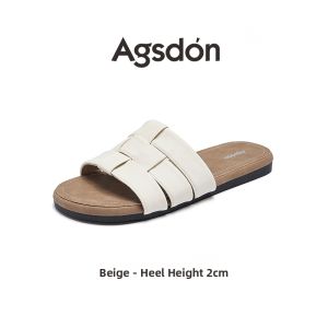 Agsdon | Casual Beach Sandals Women Outdoor Slippers Dress Matchable