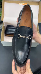 Giày Loafer - Giày Tây Nam HT.NeO Da Bò Mộc Nhập Khẩu Cao Cấp Kết Hợp Đế Phíp Thiết Kế Classic Sang Trọng  Thời Thượng