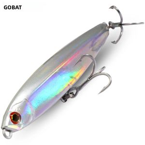 Mồi Câu GOBAIT Dạng Chìm 10g 14g 18g 24g Mồi Giả Cá Con 8cm 10cm Mồi Câu Kim Loại Jig Wobbler Plopper Dùng Cho Câu Cá Biển Sông Hồ