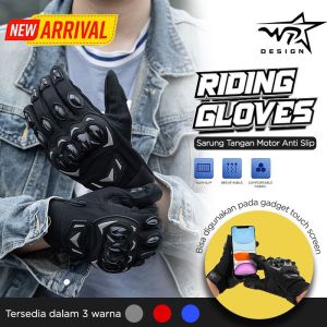 Sarung Tangan Motor Full Finger Design 02