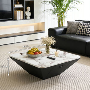 OUQI | Modern Minimalist Home Square Creative Design Tea Table