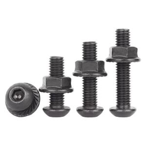 GUWANJI | Black 304 Stainless Steel Bolt Nut Set