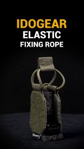 IDOGEAR Tactical Nylon Pull Drawstring Fixing Strap with Elastic Rope 3PCS/set 3956