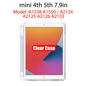 Clear Case For iPad 10th 9th 8th 7th 6th 5th Generation With Pencil Holder Case iPad Air 11 5 4 3 Pro 13 12.9 Mini 6 7 Tpu Cover