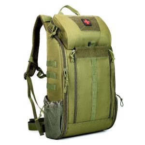 First Aid Kit 40L Waterproof Tactical Medical Backpack First Aid Bag for Hiking Trekking Hunting Fishing Camping Outdoor Sports