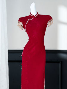 Red Traditional Chinese Wedding Dress