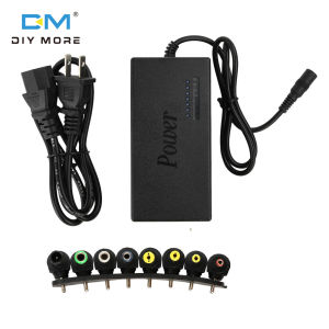 อะแดปเตอร์แปลงไฟสมุดบันทึกเอนกประสงค์96W อะแดปเตอร์ไฟปรับระดับได้แปลงไฟ AC 100-240V เป็น DC 12-24V อเนกประสงค์