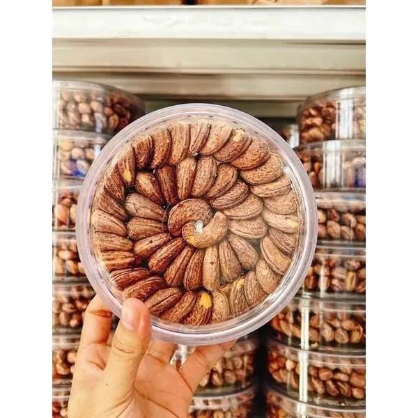 Điều Rang Muối xếp hoa hạt đều to giòn ngon