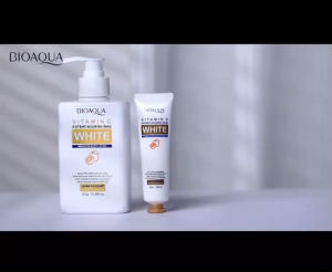 สินค้าพิเศษ ราคาคุ้ม จัดโปรคุ้ม สินค้าแท้ มันใจ100% BIOAOUA 10X วิตามินซี ไวท์เทนนิ่ง และ บอดี้มิลค์ 300 กรัม สินค้าแท้ พร้อมส่ง จัดส่งรวดเร็วทันใจคุ้มๆ
