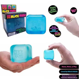 Bandai | **New Needoh Nice Cube Sensory Stress Reliever Fidget Tool for Anxiety Focus Desk Sensory Cube for Adults Kids Cube Squishy Toy