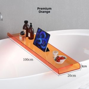 XYBP | Transparent Luxury Multifunctional Bathtub Shelf