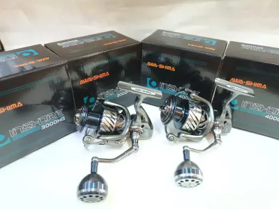 AWASHIMA INSHORE SPINNING REEL 3000PG/HG 4000PG/HG FISHING REEL