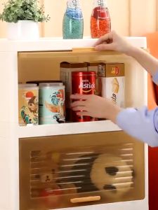 TUSSAH ตู้เก็บของ พลาสติก ตู้ชั้นเก็บของ ครัวตู้กับข้าวพร้อมประตูตู้ ลิ้นชัก ตู้เสื้อผ้า กล่องเก็บของ ตู้ลิ้นชักพลาสติก มีล้อชั้นวางอเนกประสง