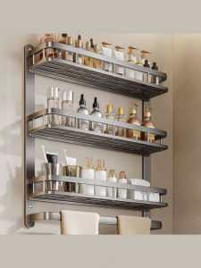 TIANYUWAN | Space Aluminum No Drill Bathroom Shelf