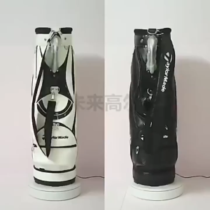 Mocha Ultralight Waterproof PU Golf Club Bag Portable Standard Golf Carry Bag for Men Women