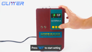 GLITTER 36000WUltra-high power battery welding machine 811A handheld spot welder for Copper/aluminum