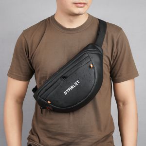 Tas Selempang Waistbag Pria Bahan Kondura Bimo Slingbag